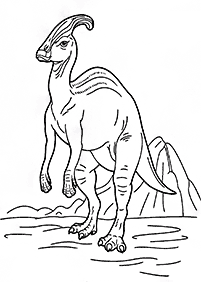 صفحات تلوين ديناصورات – الصفحة 20