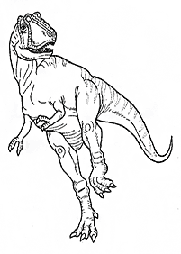 صفحات تلوين ديناصورات – الصفحة 23