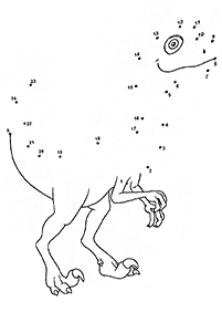 صفحات تلوين ديناصورات – الصفحة 42