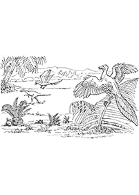 صفحات تلوين ديناصورات – الصفحة 53