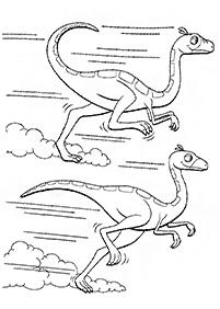 صفحات تلوين ديناصورات – الصفحة 82