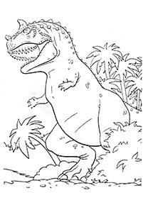 صفحات تلوين ديناصورات – الصفحة 86