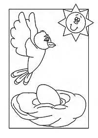 صفحات تلوين طيور – الصفحة 129