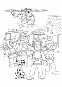 صفحات تلوين سامي رجل الإطفاء – الصفحة 30