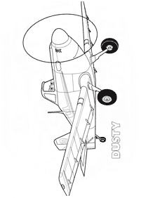 airplane coloring pages - page 15