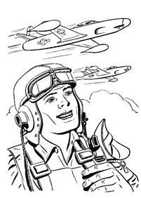 airplane coloring pages - Page 20