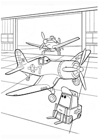 airplane coloring pages - page 31