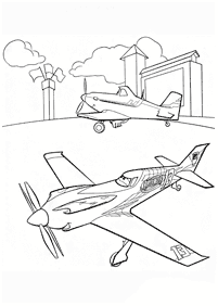 airplane coloring pages - page 39