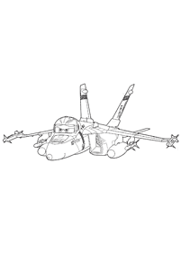 airplane coloring pages - page 40