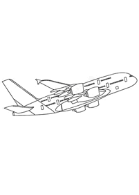 airplane coloring pages - page 41