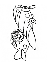 airplane coloring pages - page 46