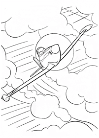 airplane coloring pages - page 47