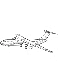 airplane coloring pages - page 48