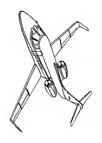 airplane coloring pages - page 54