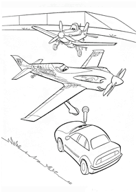 airplane coloring pages - page 55