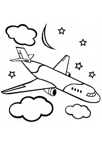 airplane coloring pages - page 62