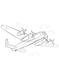 airplane coloring pages - page 63
