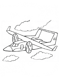 airplane coloring pages - page 66