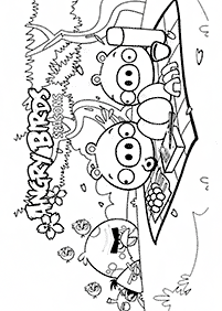angry birds coloring pages - page 37