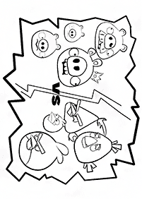 angry birds coloring pages - page 41
