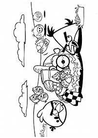 angry birds coloring pages - page 44