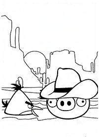 angry birds coloring pages - page 46