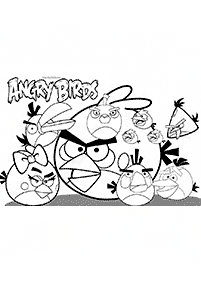 angry birds coloring pages - page 47