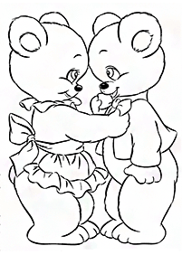 bears coloring pages - page 34