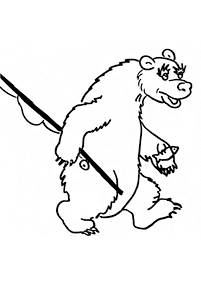 Bear - Printable Coloring Pages