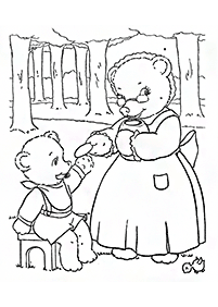bears coloring pages - page 88