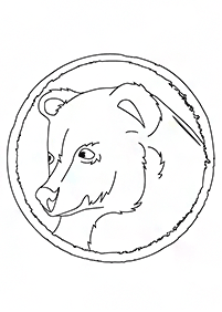 bears coloring pages - page 94