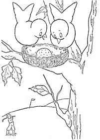 bird coloring pages - page 92