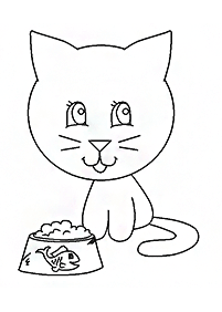 cat coloring pages - page 100