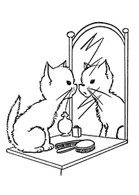 cat coloring pages - page 15