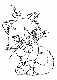 cat coloring pages - page 30