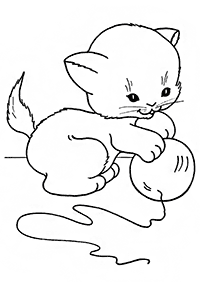 cat coloring pages - page 31