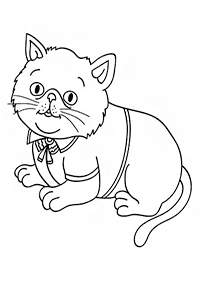 cat coloring pages - page 42