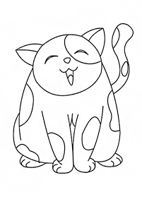 cat coloring pages - page 46