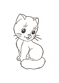 cat coloring pages - page 53