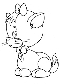 cat coloring pages - page 55