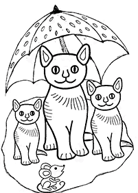cat coloring pages - page 70