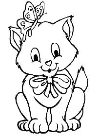 cat coloring pages - page 71
