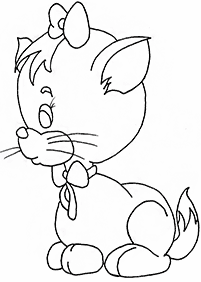 cat coloring pages - page 73