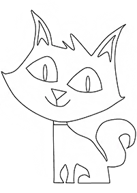 cat coloring pages - page 75
