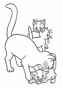 cat coloring pages - page 79