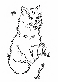 cat coloring pages - page 81