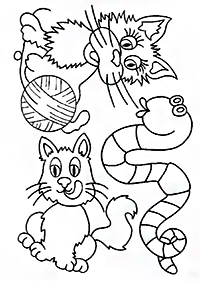 cat coloring pages - page 82