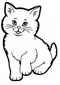 cat coloring pages - page 90