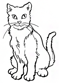 cat coloring pages - page 97
