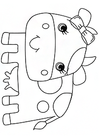 cow coloring pages - page 11